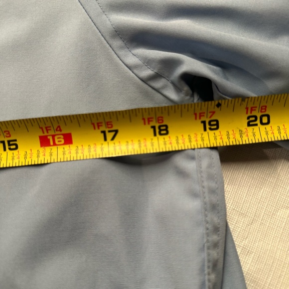 Men's VINTAGE IZOD Alligator Preppy Jacket Pale Blue ~ Small - Picture 8 of 10